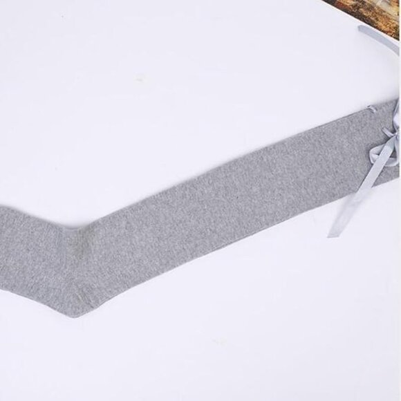 Over Knee Lace Up Thigh Socks - Picture 2 of 3